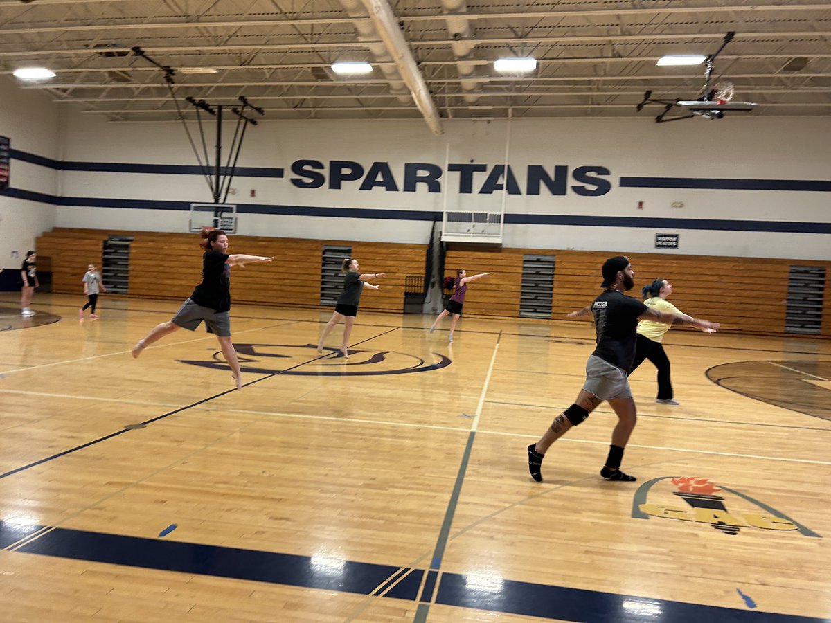 fhcspartanbands's tweet photo. April camp in the books. Another great morning for our Regiment as we continue work with our new marchers. Great numbers, great attitudes, bright future! #FHCSR24 https://t.co/zA1uMXtQ7A
