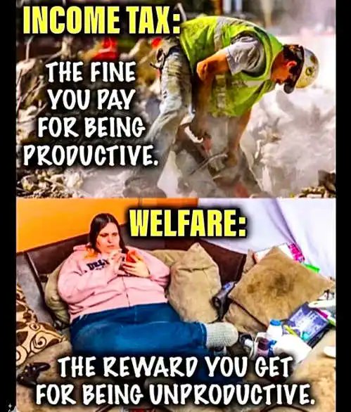 The fine you pay just for working! 🙄😳