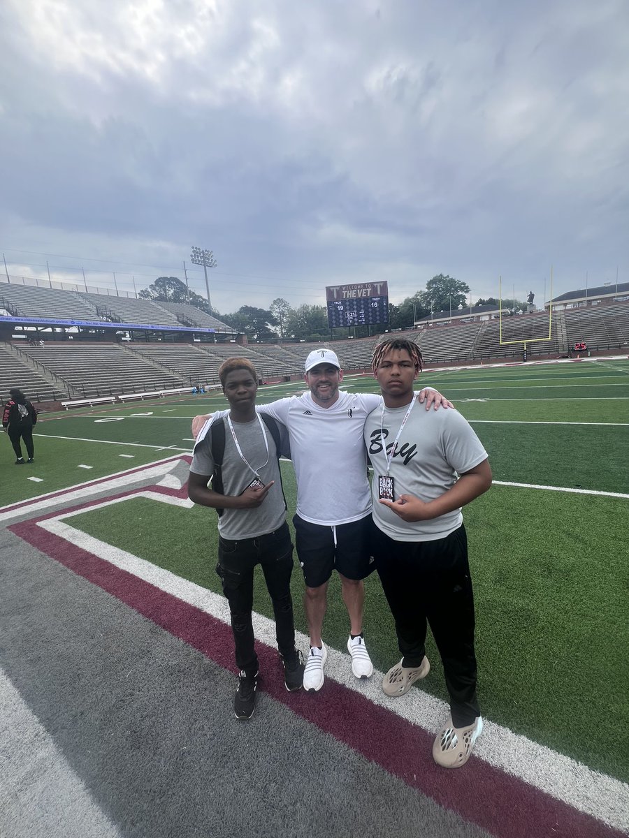 Had A Great Time @TroyTrojansFB Today Will Definitely Be Back Again!!! @GeradParker1 @CoachBanks2008 @larryblustein @GulfcoastRecru1 @BayHighFball959