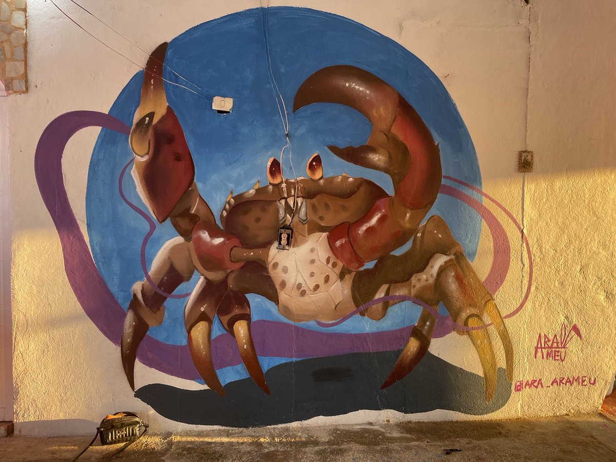AraceliMeu's tweet photo. Esto fue lo que dejamos en Acapulco en el marco del festival cultural “el refugio” 

#Arteurbano #urbanart #AraMeu #Acapulco #spraypaint https://t.co/ssSYurkfRc