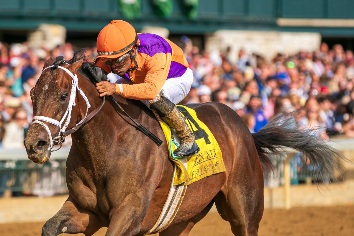 👑 KINGSBARNS takes the Grade 3 Ben Ali @keeneland in impressive fashion, in his second victory of 2024! Congratulations to the home team, trainer @PletcherRacing, jockey @luissaezpty, & breeder Parks Investment Group! (📸: @casey_laughter)