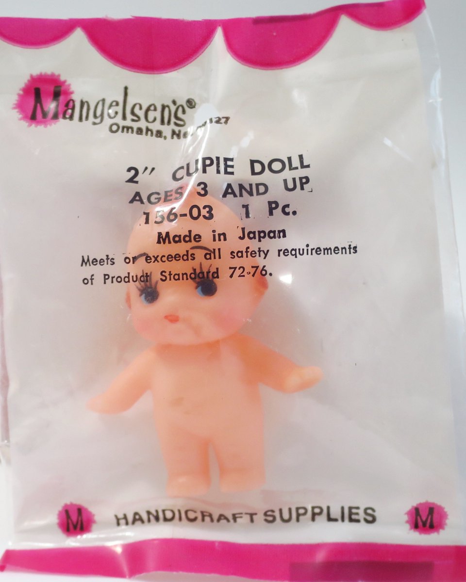 Vintage Mini Cupie Doll NOS, Miniature Mangelsen's Plastic Kewpie Doll for Play or Crafts tuppu.net/97e1cc #EtsyteamUnity #Vintage4Sale #MomDay2024 #SMILEtt23