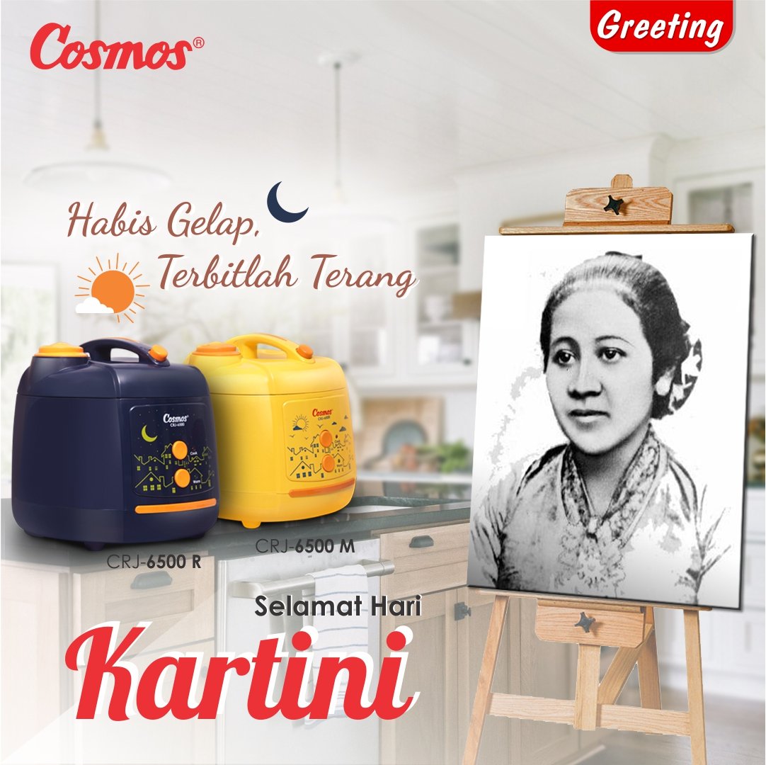 Selamat Hari Kartini untuk semua perempuan Indonesia 🥳🇮🇩 Follow Cosmos dan pastikan kamu tidak ketinggalan info menarik lainnya ya! #BanggaCosmos #harikartini