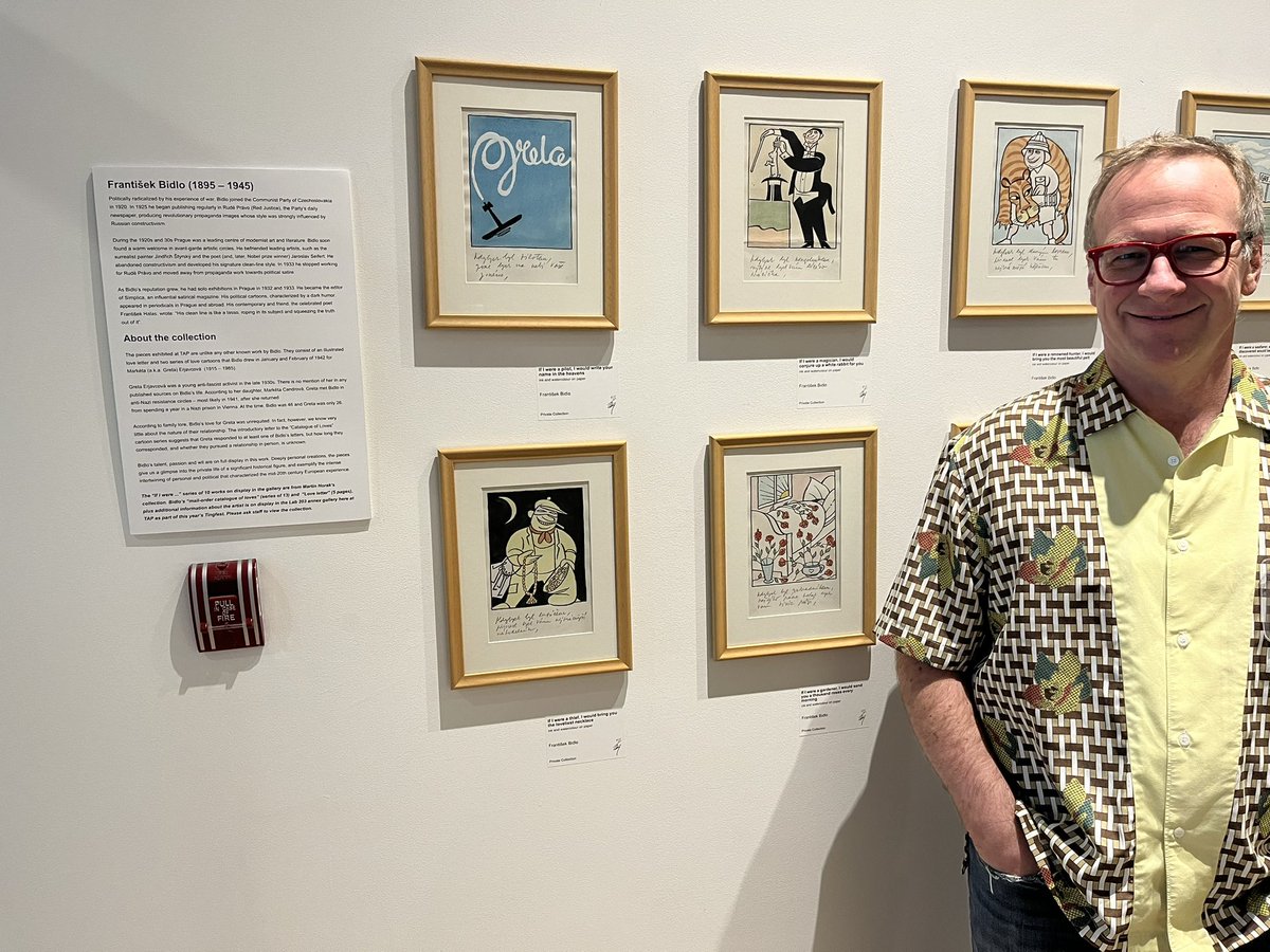 strosow's tweet image. This evening I attended the Ting Festival opening at the @tapcreativityon. Lots of wonderful historic and contemporary displays. Full program for the festival running until May 11th at londontourism.ca/events/2024-ti…