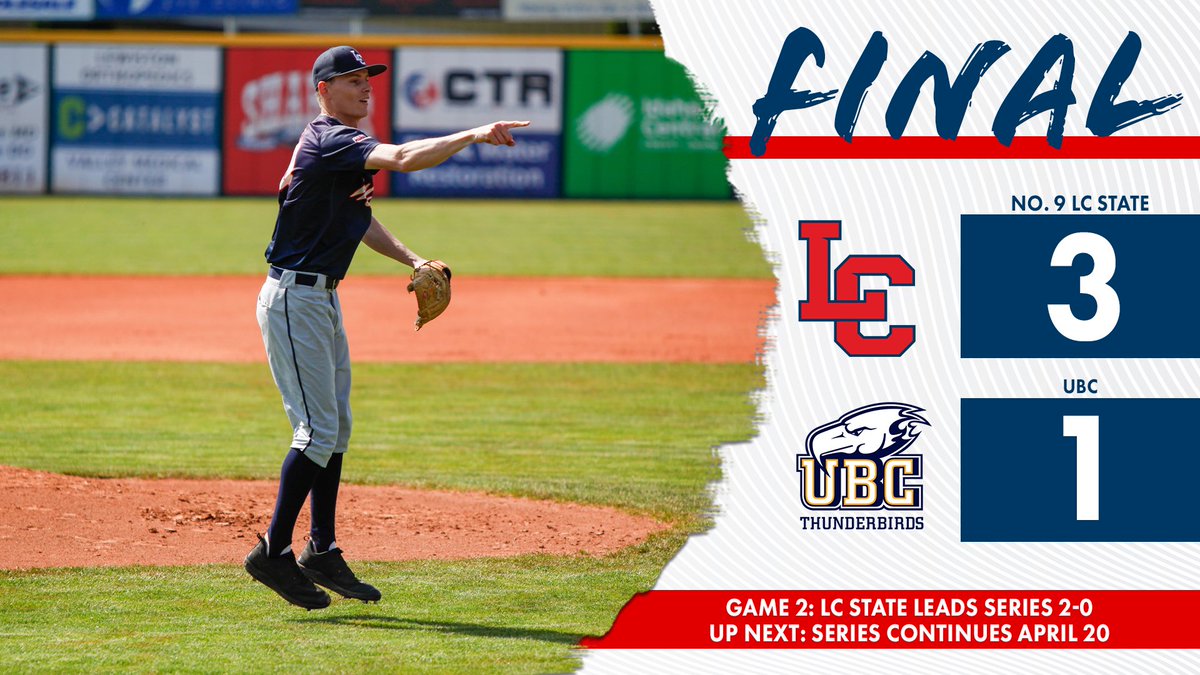 Shane Spencer gets all but one out and Cam Smith ends it! Dominic Signorelli, Charlie Updegrave and Jake Gish each hit solo shots to do the damage on offense in game one.