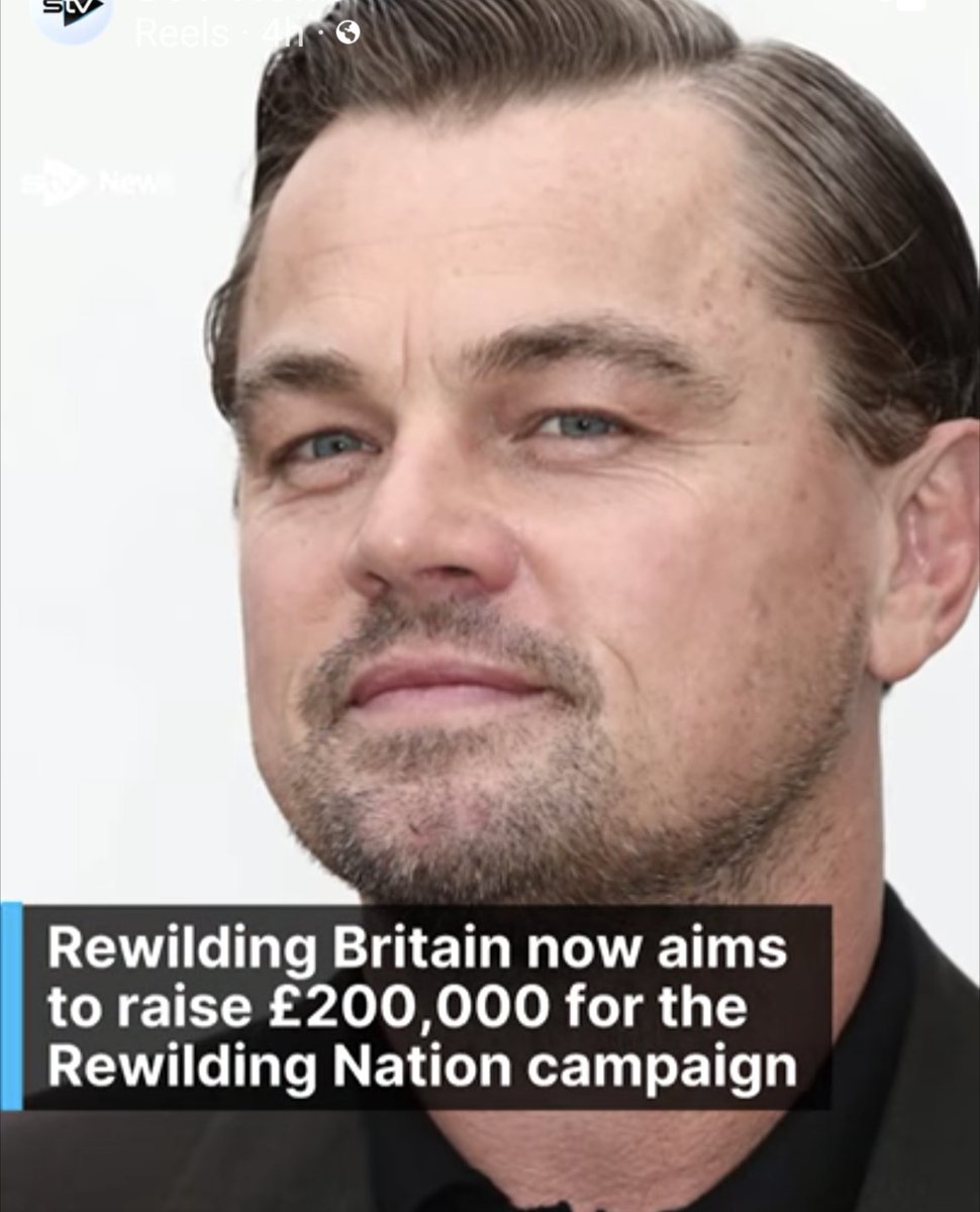 Leonardo wants to rewild SCOTLAND The definition of sanctimonious.. Uses private jets Has multiple homes Has the carbon footprint of a yeti Scotland is approx 78,000km2 with a population 5.4 million (same as Yorkshire) England is approx 140,000km2 With 66 million people. I…