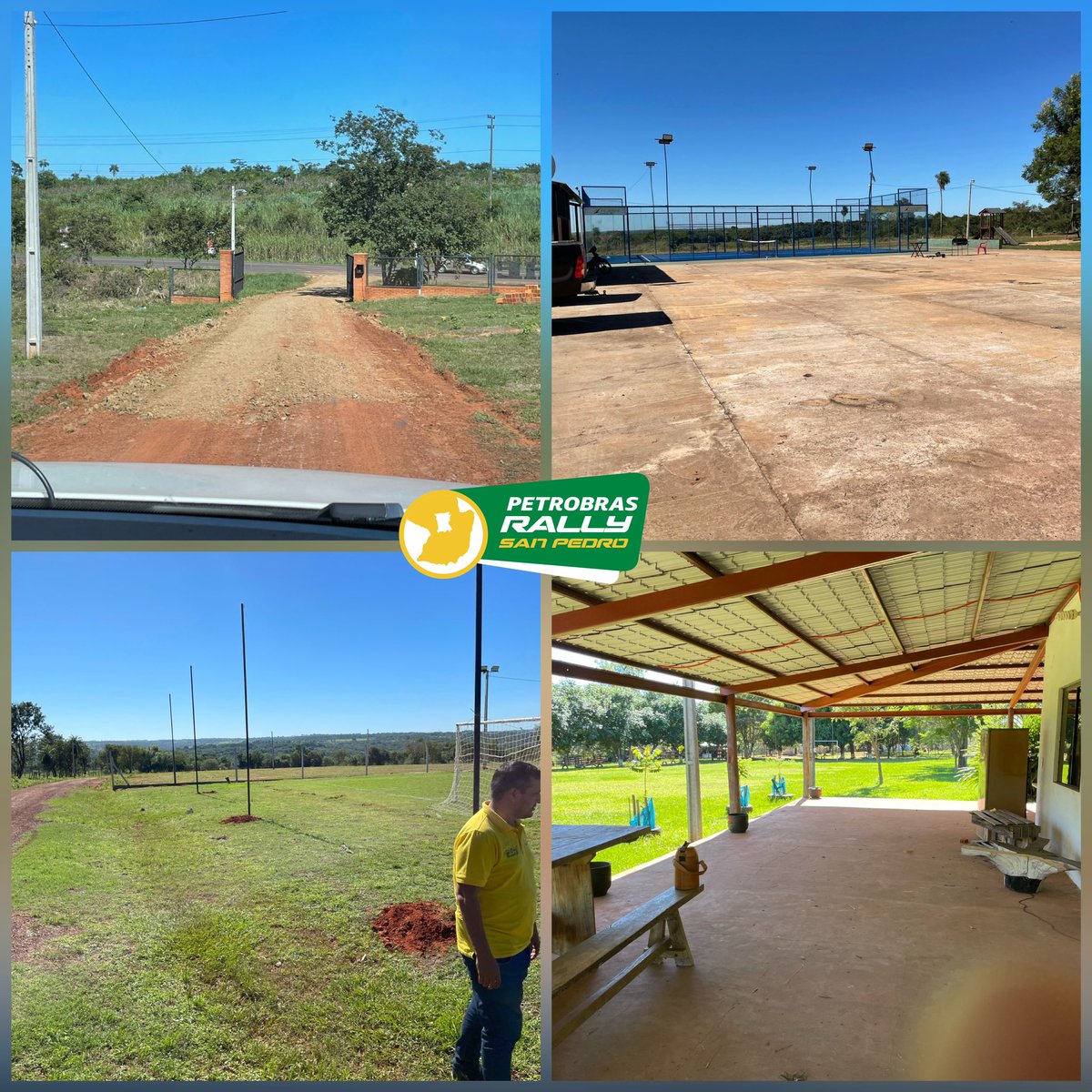 Exactamente a 7 dias de la competencia autoridades municipales y fuerzas publicas trabajando conjuntamente para el evento

#RallystasParaguayos #Rally #CampeonatoNacionalDeRally #Rally #SuperPrime #RegionalCPV #CSV #CPV #SanPedro