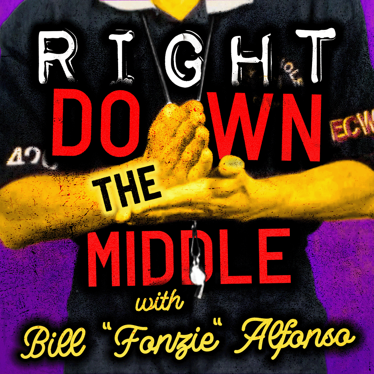 🚨 Another DAM cool announcement on 4/20 🚨 Coming to RVD TV is #RightDownTheMiddle with @AlfonsoBill! Join Fonzie for a new series set to debut in May, daddy! Be sure to subscribe to RVDTV.com! #ECW @RVDPod