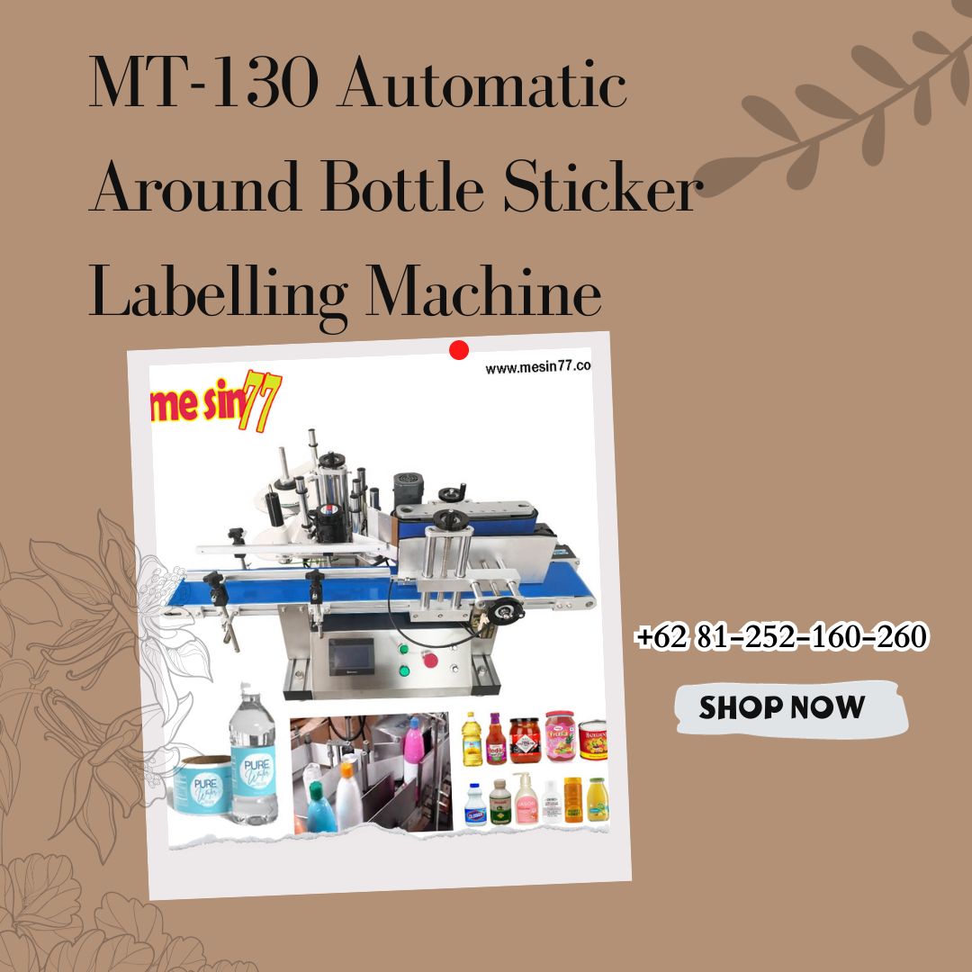 mesin77's tweet photo. MT-130 Automatic Around Bottle Sticker Labelling Machine

Website: https://t.co/kje28h9K0g
Call/WA: 081-252-160-260
Youtube: CV Carmel Hill Machinery

https://t.co/CC6MLzOStu

#MT130 #Automatic #AroundBottle #BottleSticker #LabellingMachine #StickerLabelling #labelbotol #mesin77 https://t.co/ceru6ofWVA