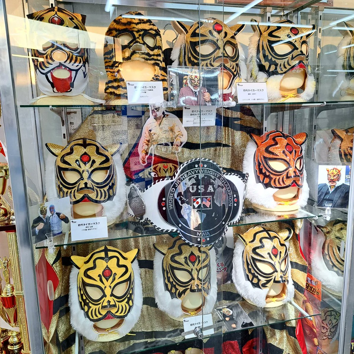 cyprismorpho071's tweet photo. 行って来ました!
僕たちが愛したスーパーヒーロー『初代タイガーマスク』展 -ゴールデンタイム伝説-
秋葉原の書泉ブックタワー9階で4月26日まで開催
#タイガーマスク #初代タイガーマスク #佐山聡
#佐山サトル #tigermask #firsttigermask https://t.co/1NaMfPBGao