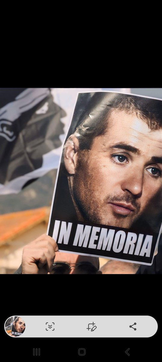 MagPietri's tweet photo. Vous êtes là à pleurer pour du foot,  à pleurer sur des français mais jamais Vous lui rendez hommage! Jamais vous parlez de lui !! Jamais une parole!!
Quelle honte ! Vos priorités ne sont pas les miennes, vous n êtes rien, vous l avez oubliez 
#YvanColonna https://t.co/7GIxwillzF