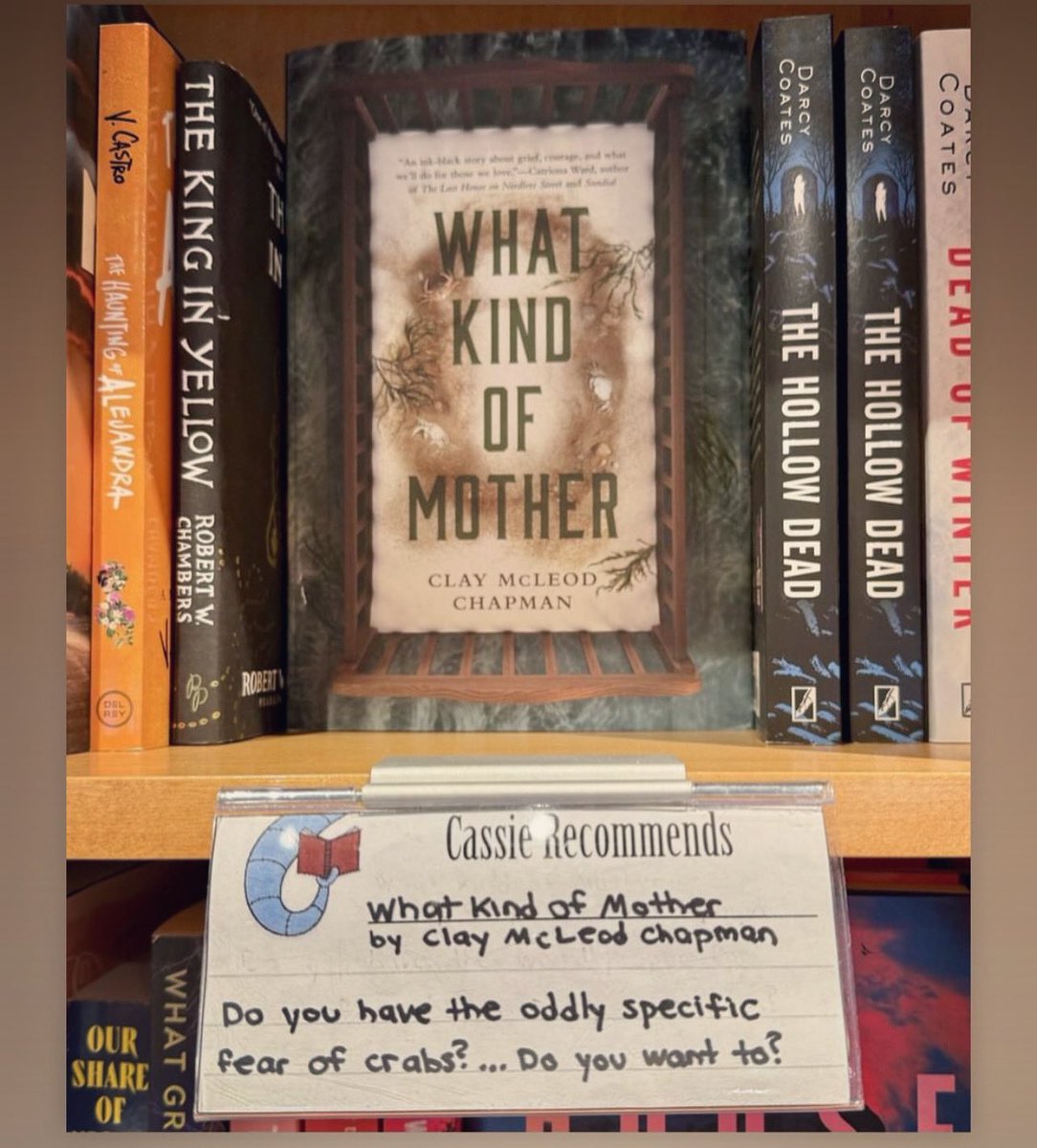 I LOVE YOU, CASSIE. I LOVE YOU, AN UNLIKELY STORY #whatkindofmother #claymcleodchapman #quirkbooks #anunlikelystory