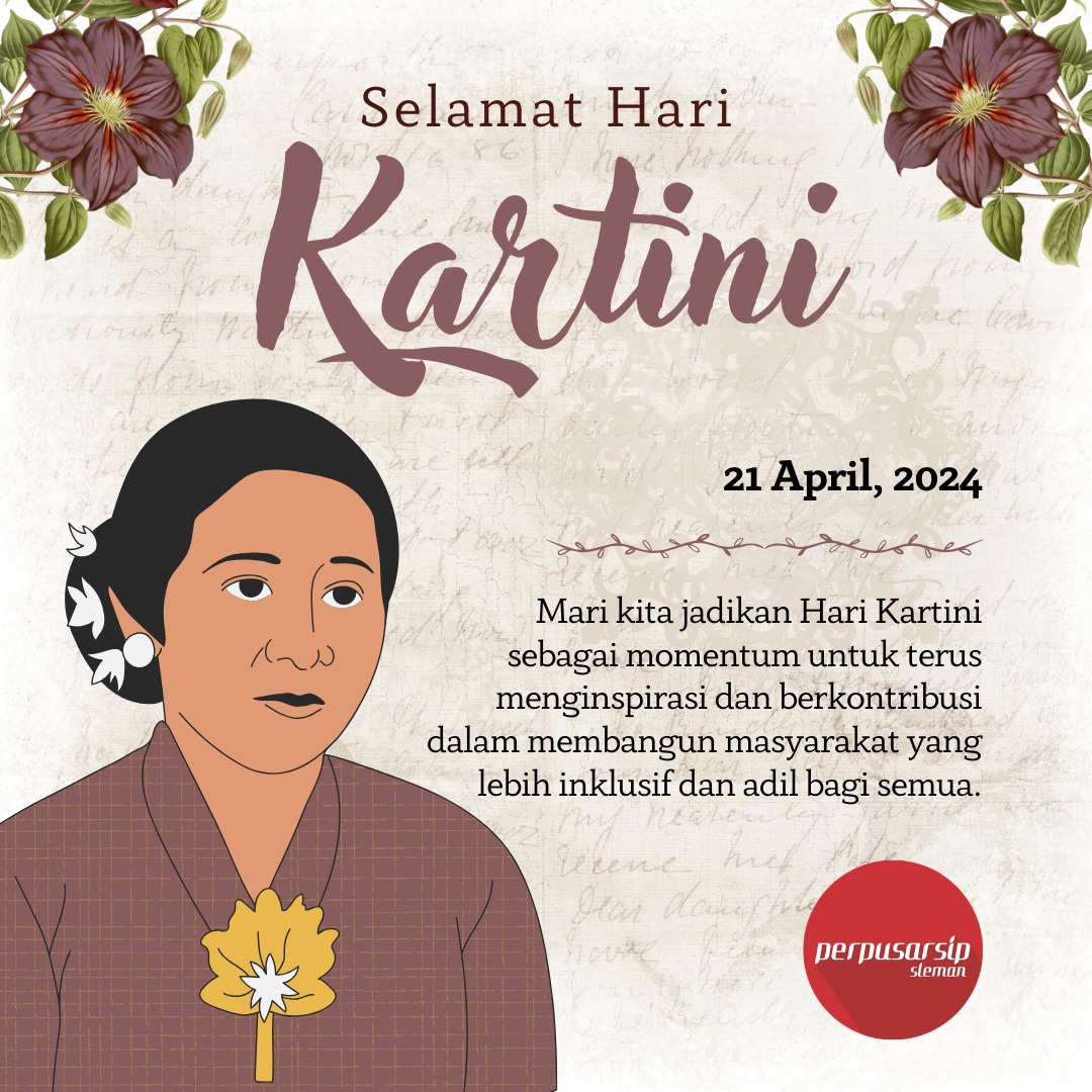 perpusip_sleman's tweet photo. Mari kita jadikan Hari Kartini sebagai momentum untuk terus menginspirasi dan berkontribusi dalam membangun masyarakat yang lebih inklusif dan adil bagi semua.

#kartini https://t.co/IaRamvHVy3