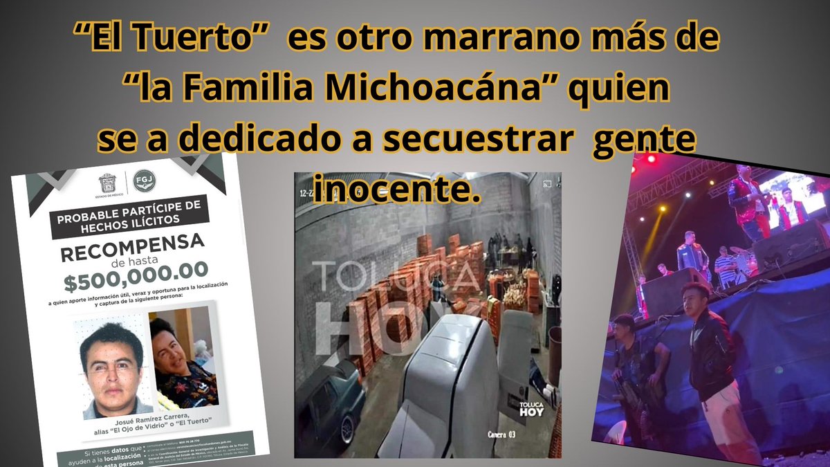 GrinchMier's tweet photo. Pues ya se están tardando las autoridades del #estadodemexico en dar con este pedazo de kka!!, ya que es considerado como el responsable de "secuestro de los polleros" @Edomex @FiscaliaEdomex @FGRMexico @Gob_Guerrero @SOLTOLUCA #narcotrafico #secuestros #extorsión https://t.co/kjBXyOVKuX