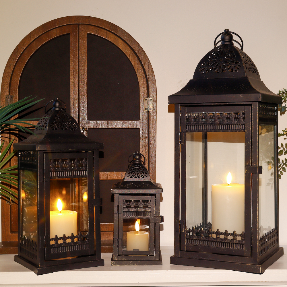 🌟Hang them for a mystical floating effect, grace your floors for a statement piece, or accentuate tables with a touch of sophistication. Unleash your decor creativity with these adaptable beauties. #JHYdesign #Lanterns #LanternSet #DecorLantern #LanternsHanging