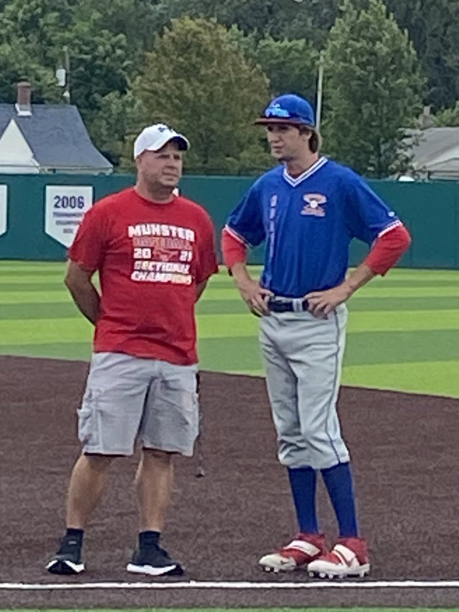MunsterBaseball's tweet photo. To say former Mustang Bryce Schaum is tearing it up for Carthage would be an under statement! Number two in the country among D3 pitchers with 
94 Ks in 55 innings pitched! Keep it up young man! We are proud of you!⚾️ https://t.co/mExZkUUVSK
