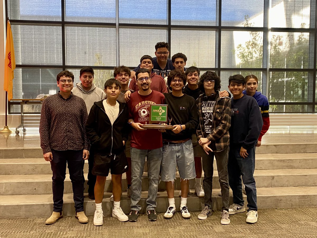 Our esports team made us proud by taking third place in the 5A category. I am so proud of our students hard work and our coaches dedication. <a href="/GadsdenEsports/">Gadsden Esports</a> <a href="/PanthersGhs/">Gadsden High School</a> <a href="/GadsdenISD_NM/">Gadsden ISD</a>