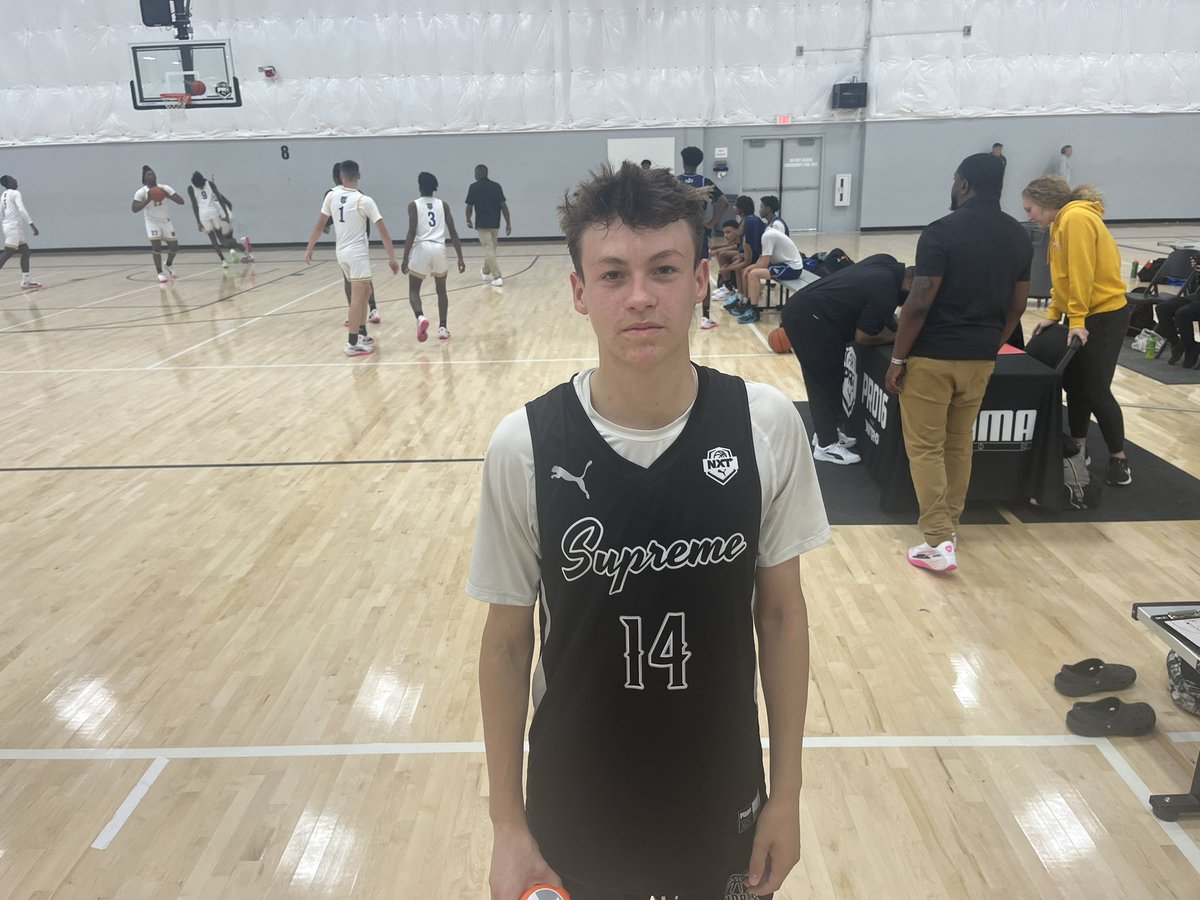 Tyler Mick is as good as automatic with his left hand. Everything he threw up around the basket tonight seemed to go in. He also used his speed and quickness to push tempo in transition and get downhill. Another impressive performance from the guard out of Lincoln East.