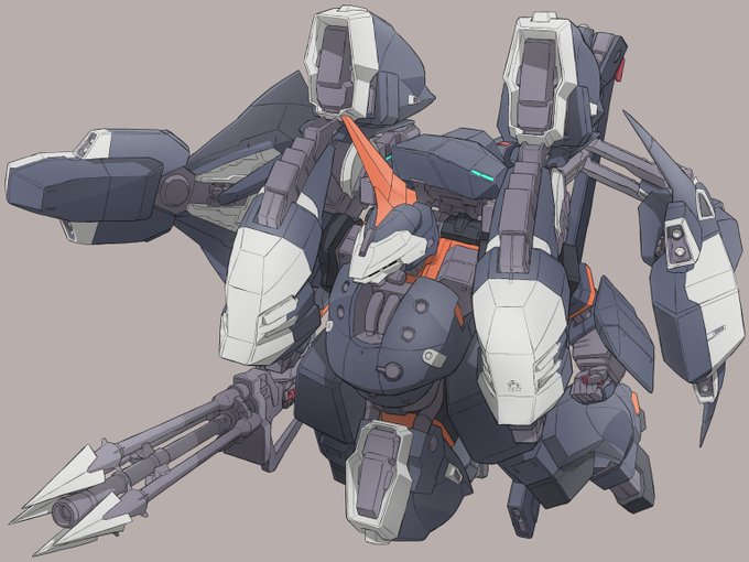 「grey background mobile suit」 illustration images(Latest)