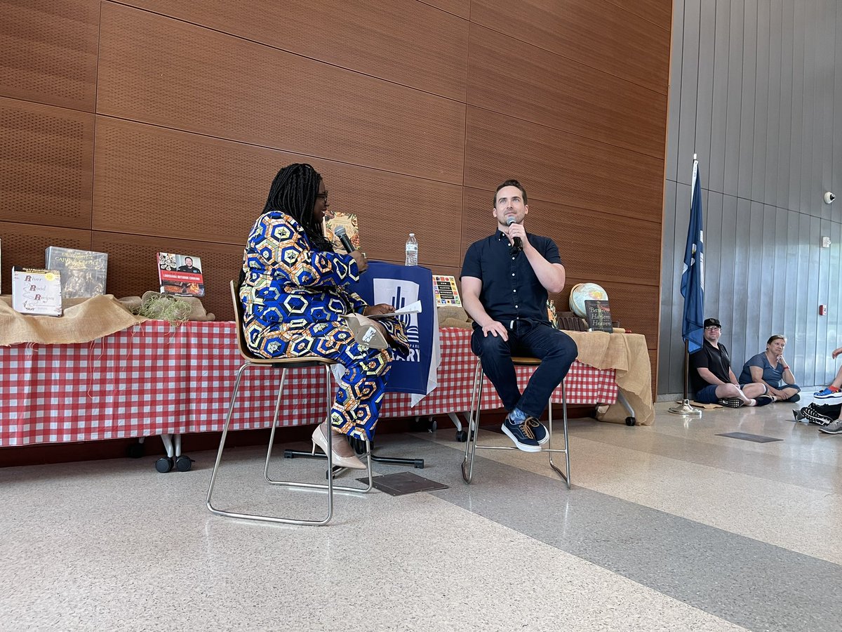 We were thrilled to welcome Max Miller to the Main Library at Goodwood to close out our One Book One Community initiative! Special thanks to Rodneyna Hart for serving as our moderator!