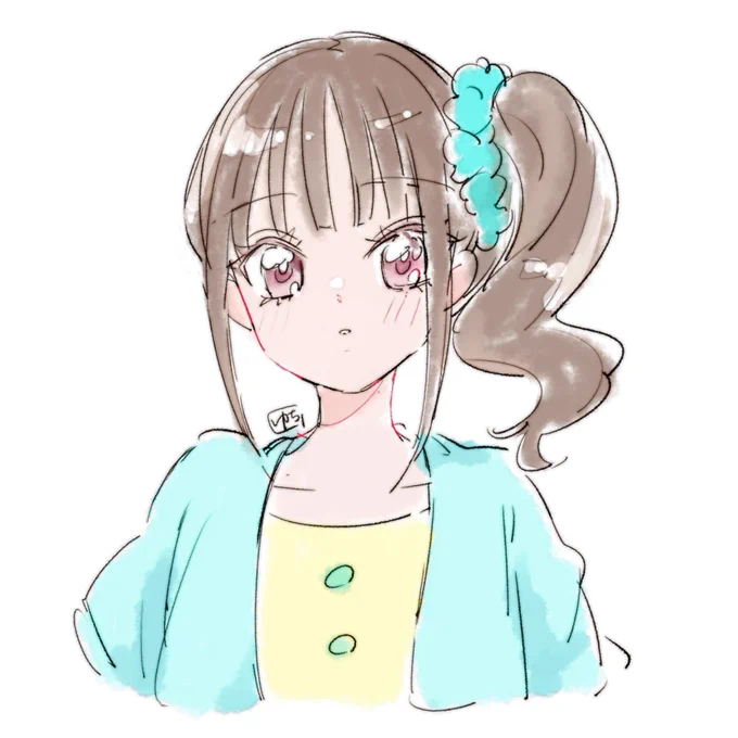 沼深そうですね まゆちゃんは可愛い!ってなって過去にお試しで描いてる…w 作品のタッチ的には多分得意寄りです