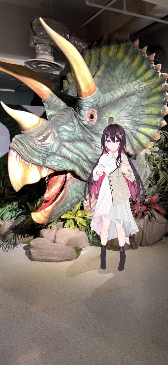 AZKi 「#ホロリー #AZKi #どこAZ 」|左のイラスト