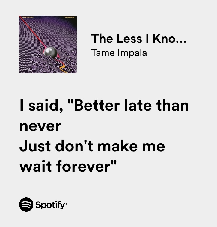 tame impala.