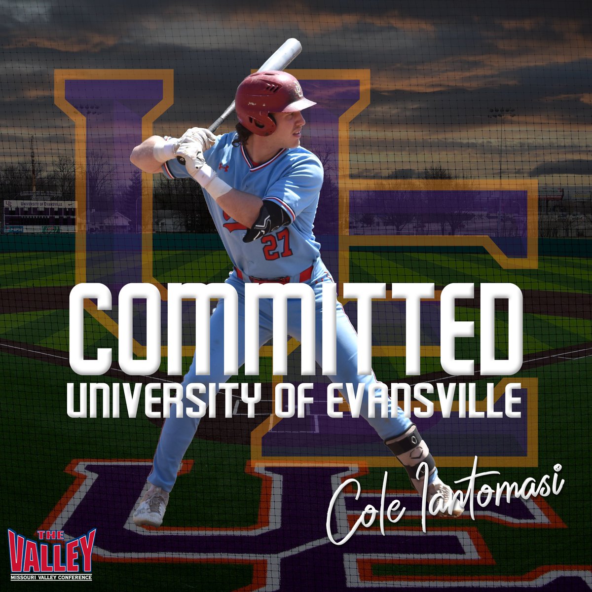 I am extremely excited to announce my commitment to the University of Evansville. Thank you to everyone that has helped me along the way! @UEAthleticsBASE #Goaces