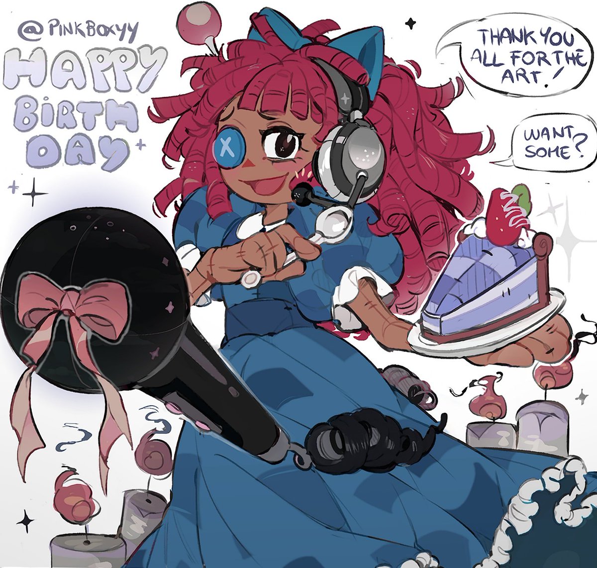 'Bit late! But Happy Birthday to <a href="/JustTheClippy/">Amanda Hufford</a> 🪻! #tadc #TheAmazingDigitalCircus