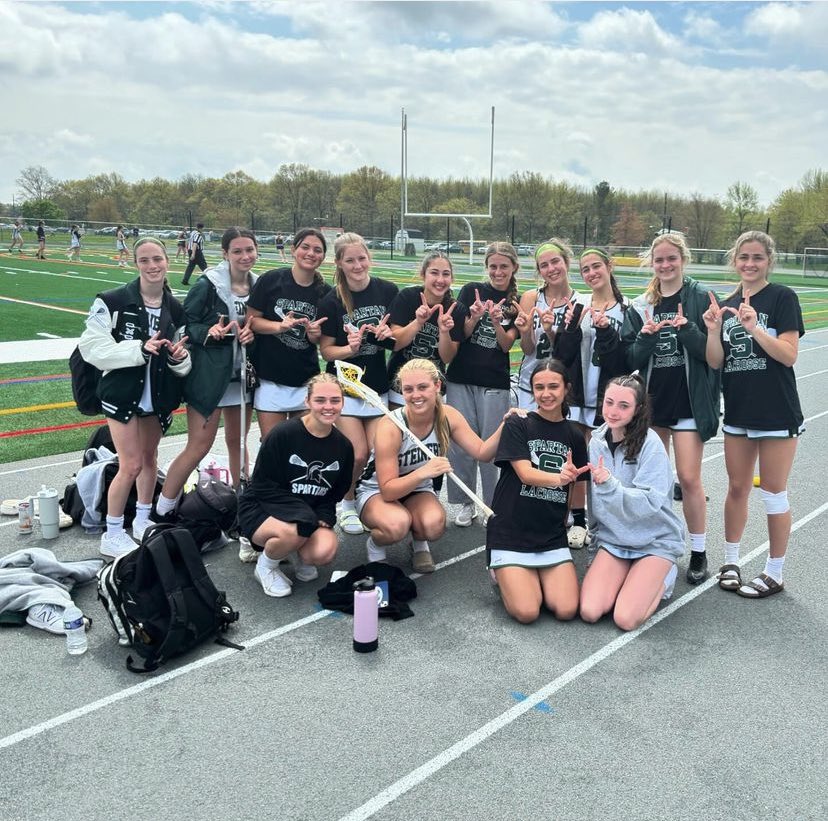 Lauren Hardiman scored three goals and Brenna Riddell had two assists and four forced takeaways as the Steinert Girls Varsity Lacrosse team defeated WWPN 10-6, for the first time in school history! Gianna Longo made 8 saves in the win. @spartnprincipal @WeAreHTSD @HTSD_Steinert