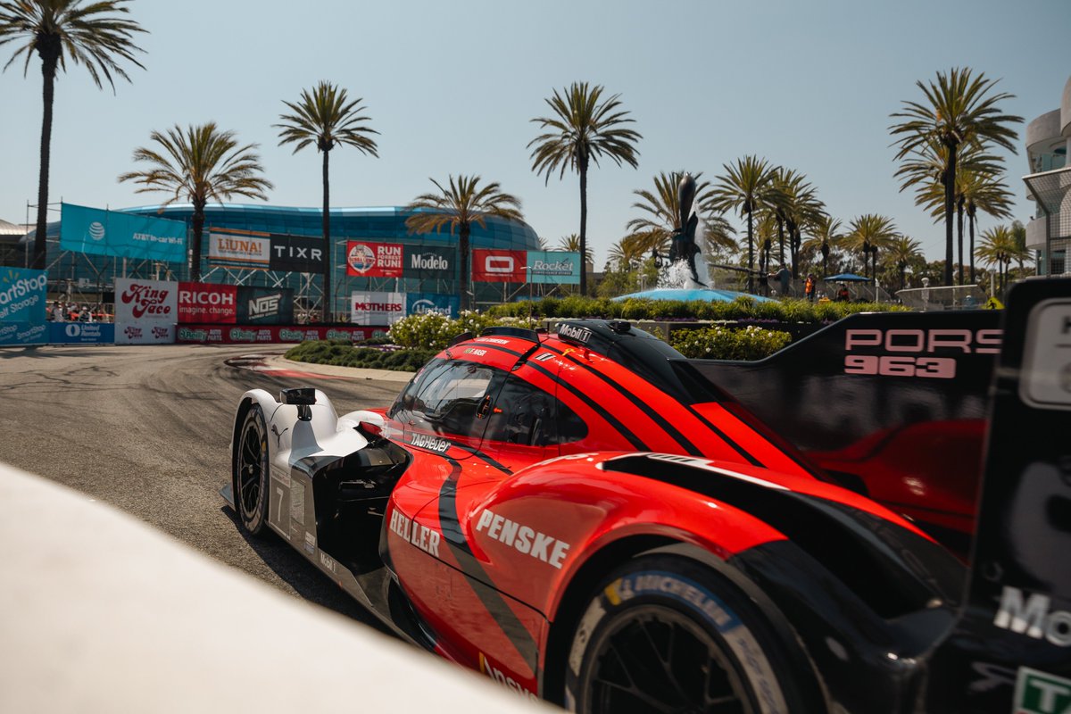 #IMSA - After its victory at Daytona and third place in Sebring, #PorschePenskeMotorsport continues its podium streak with the #Porsche963 @IMSA @GPLongBeach.

Full race report and free downloads ⬇️
presse.porsche.de/prod/presse_pa…