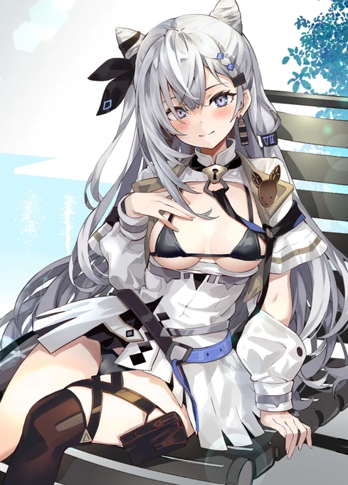 #Zetacrylic 水着ゼータちゃん(お題) 