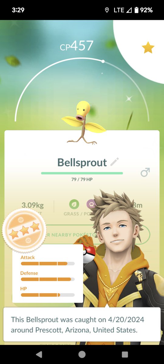 Verisim1litood's tweet image. Not a perfect shundo but a shiny plant is sooooo adorable! #ShinyPokemon #PokemonGOCommunityDay #Bellsprout