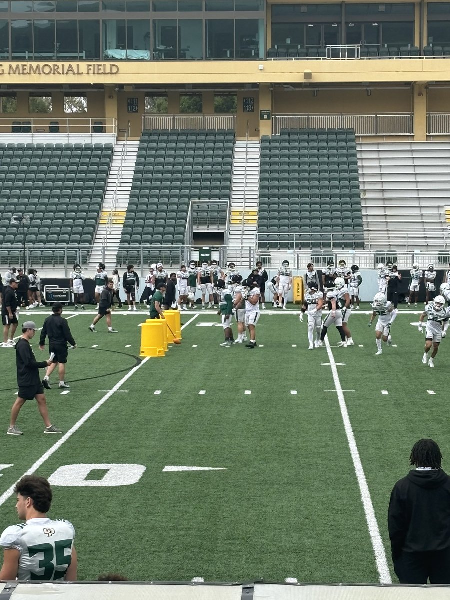 I appreciate the @calpolyfootball staff for inviting me out to their JR. day. Excited for us to continue to grow our relationship @BThompson_BT @CodyvonAppenCPU @wesyerty24 @CoachMHazelwood