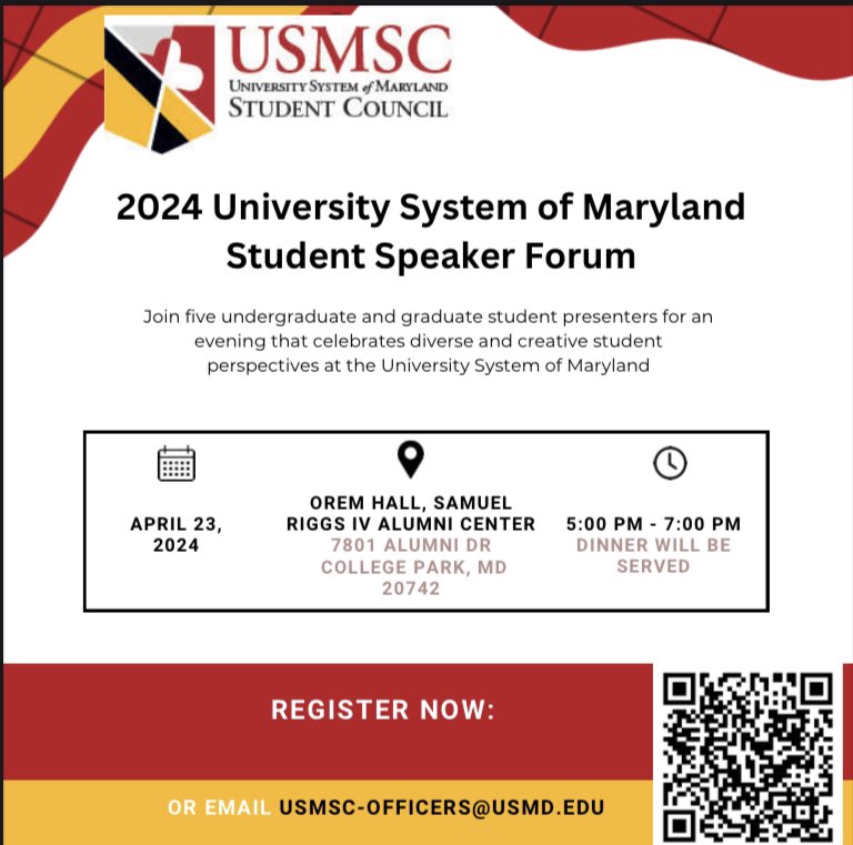 University System of Maryland Student Council tweet media