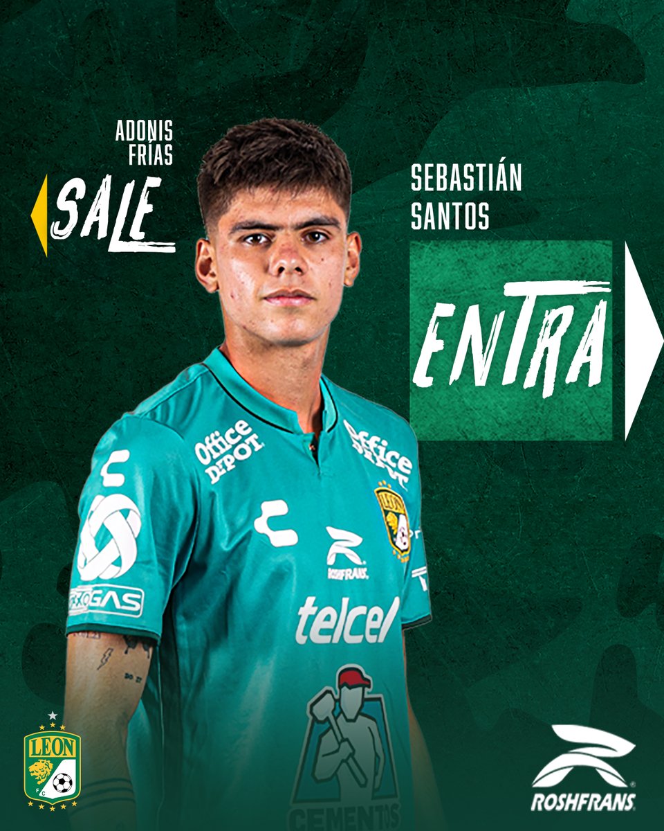 clubleonfc's tweet photo. #J16 I #LEOvsMTY

Otro cambio @RoshfransMX en #ElGlorioso: 

🦁2-0🔵 https://t.co/k3zmGNSrFQ