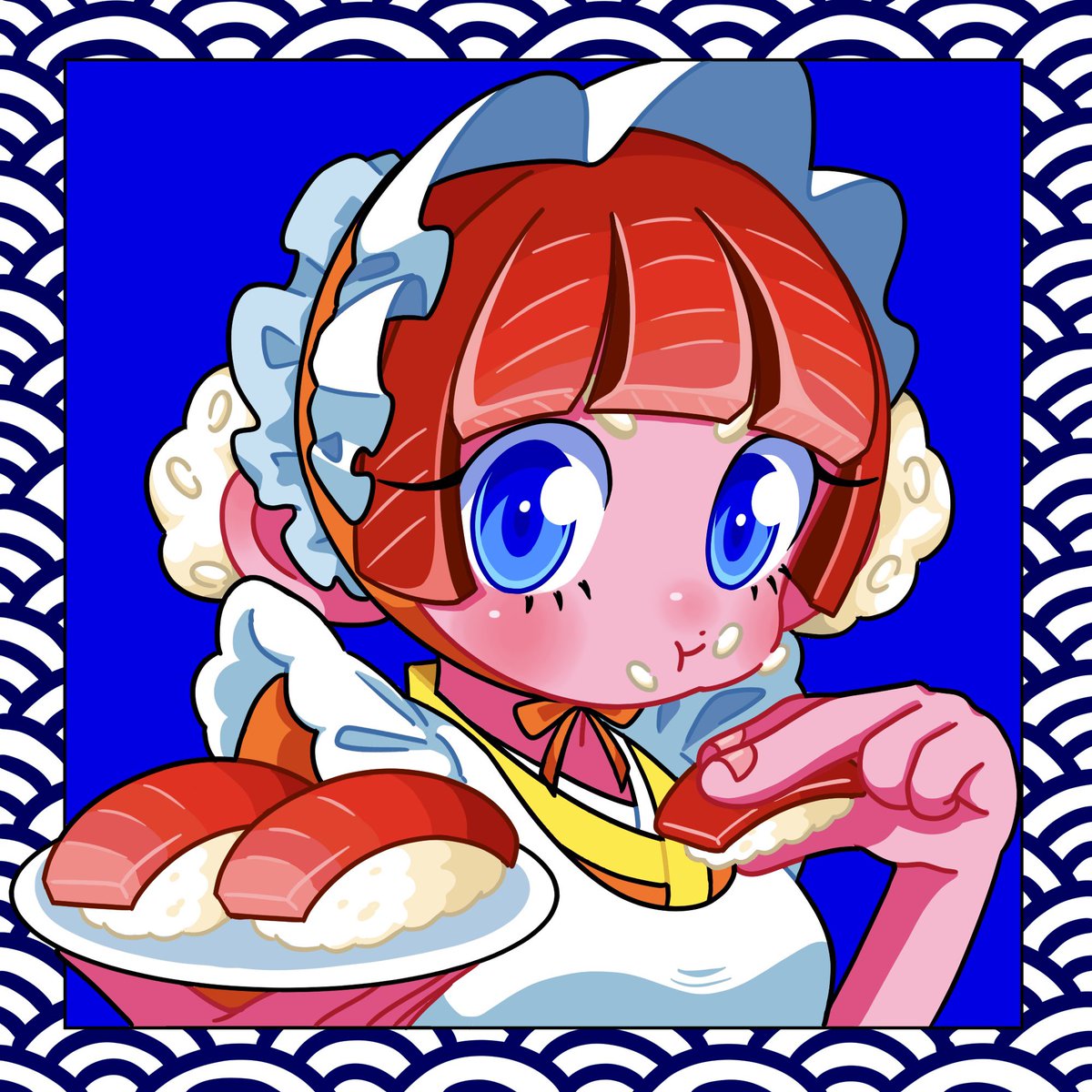 🍜🍣
 #イラスト
 #oc