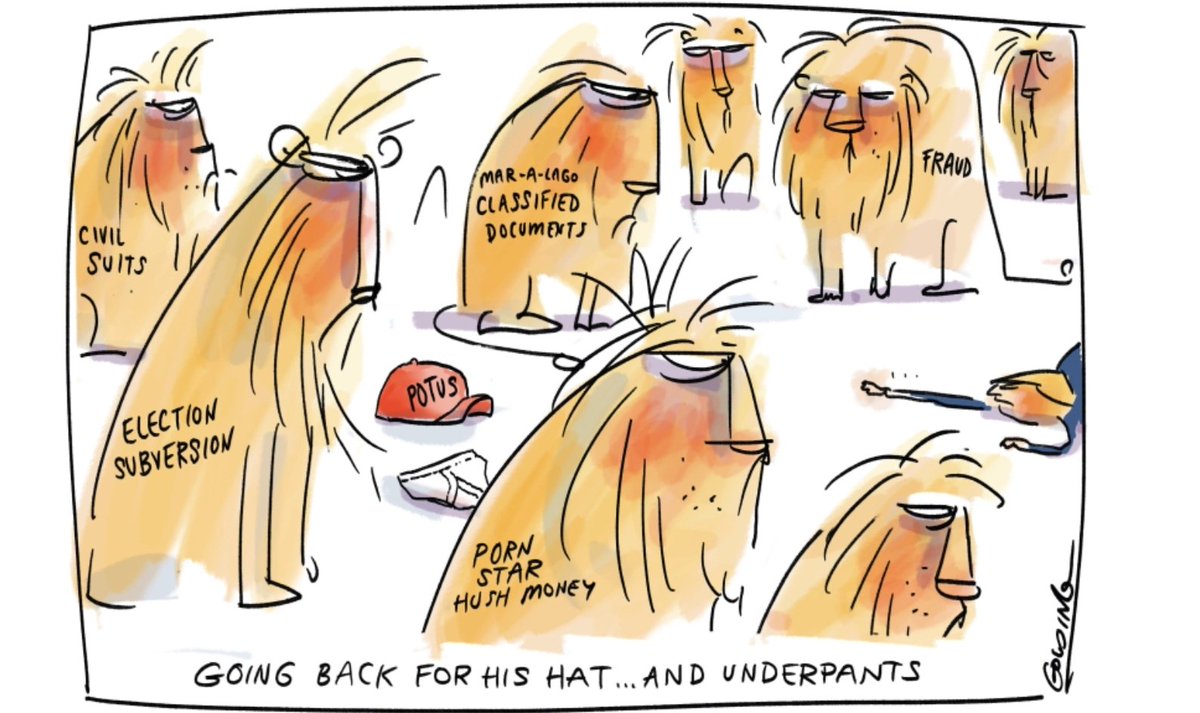 Going back for your hat and underpants. Today's @theage @smh cartoon