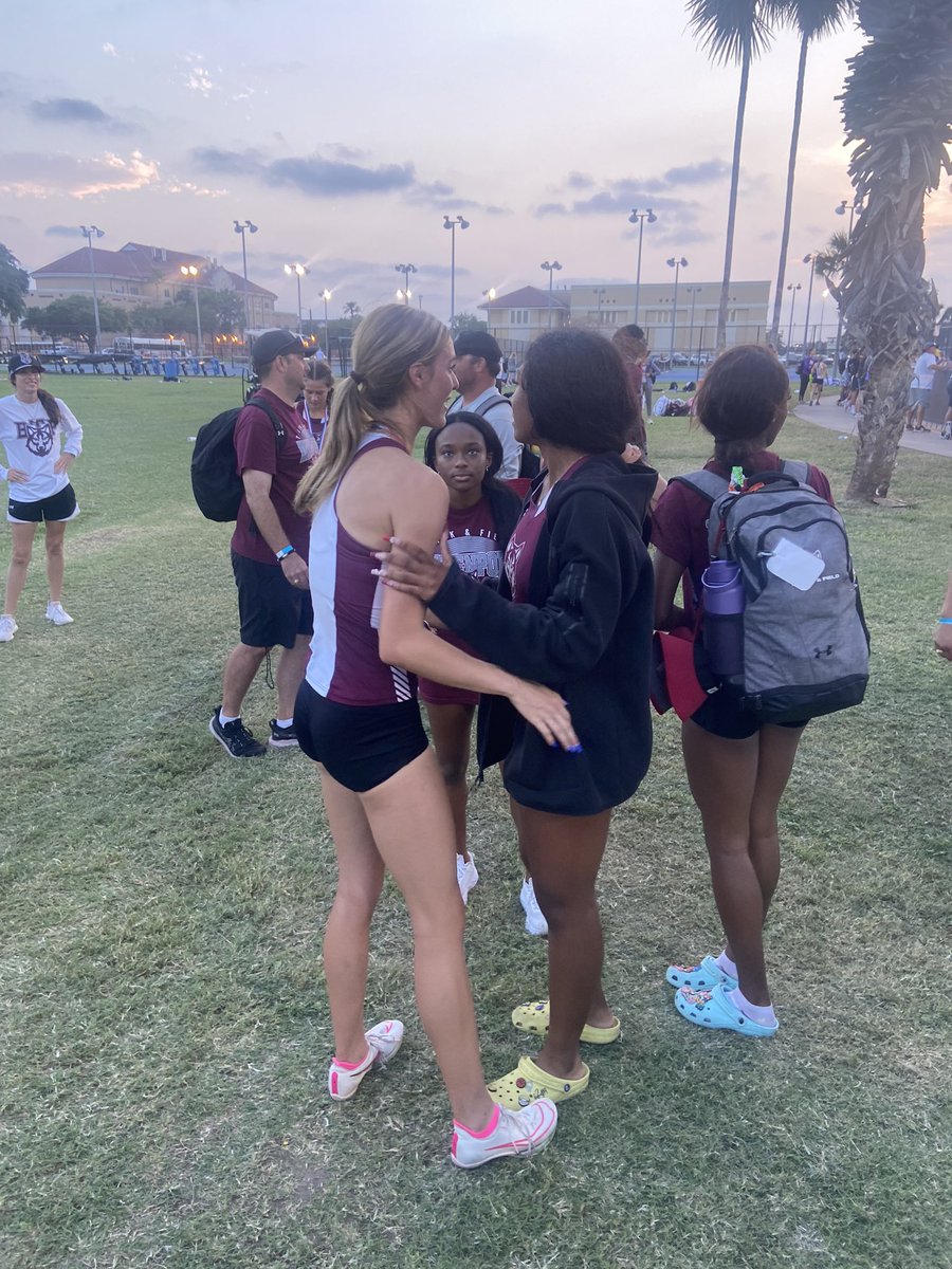 Girls 4x400 finishes in 2nd place! Great way to finish the Regional Track Meet! State Bound! We are proud of you.🐺#BTP