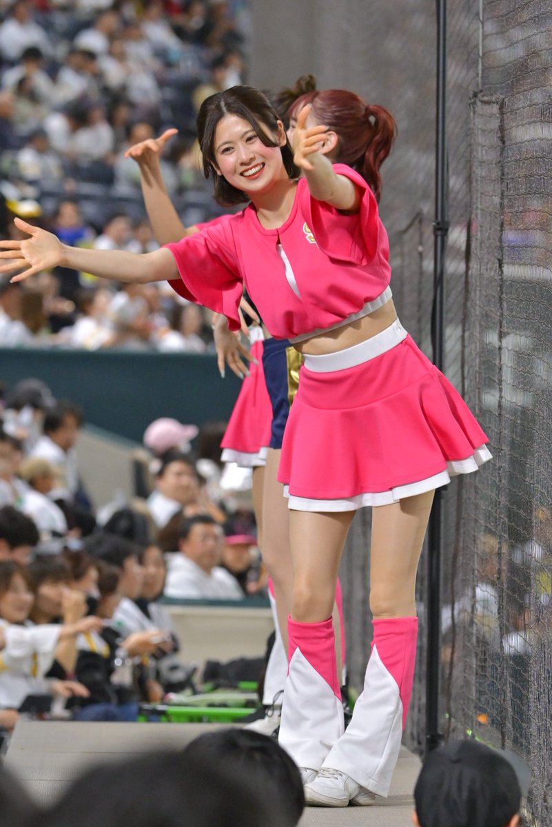 【ハニーズ 秋花 2024.4.20】 #sbhawks #hawksHoneys #Honeys秋花