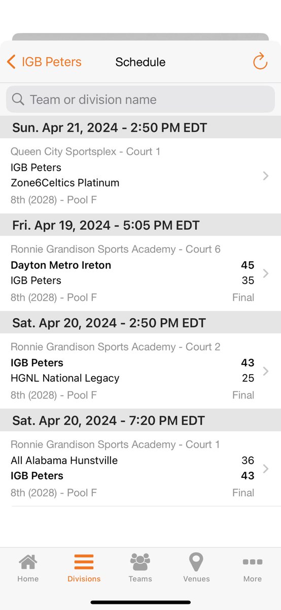 IGB2028Peters's tweet photo. Finished day #2 with a win, putting us 2-1 on the weekend. One more game tomorrow at 2:50 pm. 💪🏼 https://t.co/SyeTOBZz5e