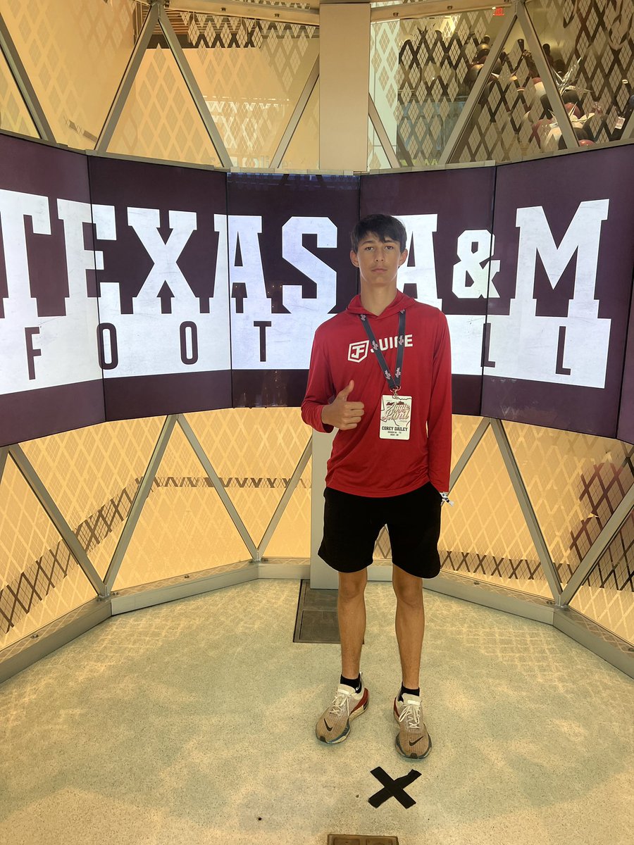 Had a great visit today thank you @AggieFootball @CoachMikeElko @CoachBufordJ @CoachErnGarcia