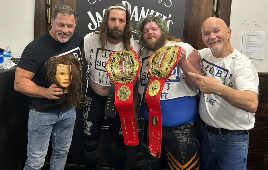 Last night <a href="/TheRonHoliday/">Ron Holiday</a> and I achieved a new goal. Winning tag team gold in our  home state of Maryland.Being able to do it in Hagerstown made it even more special. 
<a href="/Duanegill3/">The Real Gillberg</a> thanks for taking us under your wing and thank you <a href="/TheRealAlSnow/">Al Snow</a> for sharing this moment with us.