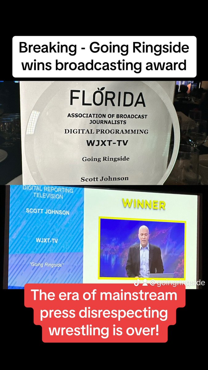 The era of mainstream media disrespect/ignoring #prowrestling press is over @AEW @WWE @WrestlDaily @SKWrestling_ @WrestlingInc