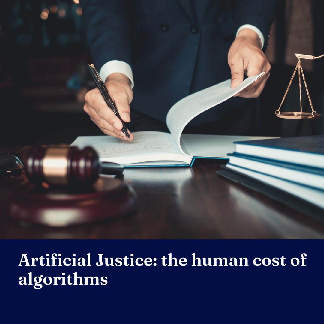 Author of the new book ‘Artificial Justice’ and @MelbLawSchool's Professor @Tatiana_Dancy delves into how using computerised risk scores to make decisions about people can cause them deep and unjustified harm. Read the full article → unimelb.me/3U83zoS
