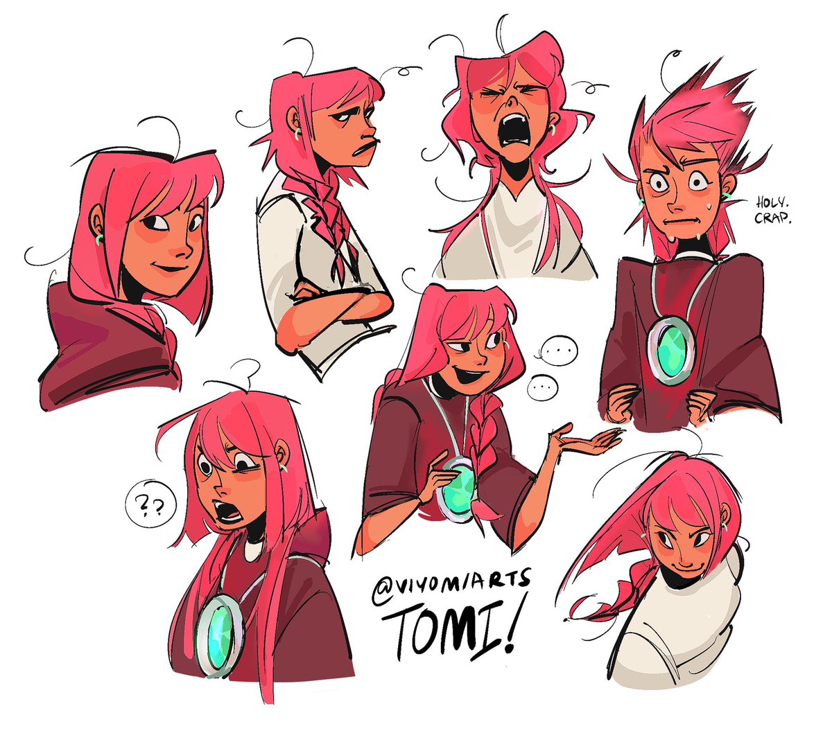 Stuff just to chill ☀️ Tomi concepts! I'll get back to owed art now😎
#visdev #characterdesign