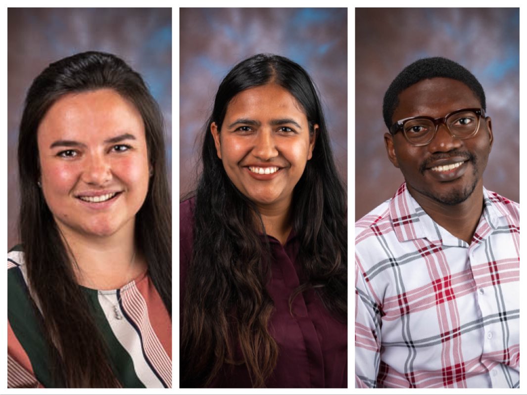 In the past two months @UNLincoln @NebEngineering @SSbio_UNL lab members, Lohani, Sunayana & Abraham won 3 in 5 pitch competition, Milton Mohr Fellowship & honorable mention in #researchdays poster competition! #proudmentor @UNLresearch @UNL_ODI