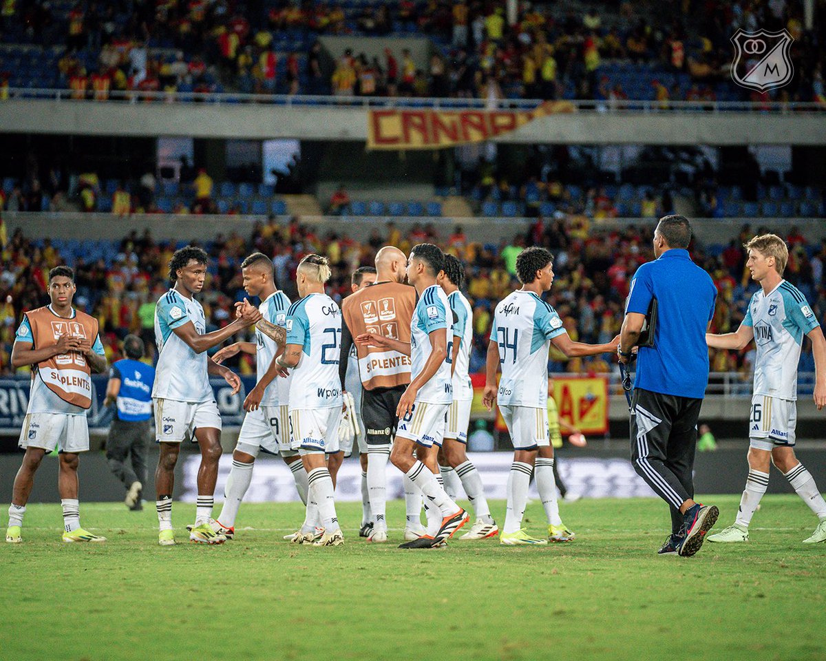 MillosFCoficial's tweet image. ¡Todo se define en nuestra casa! 🙌🤩⚽️💙🔥 

🏟️🔜 El próximo fin de semana… ¡vamos todos a El Campín por la clasificación!