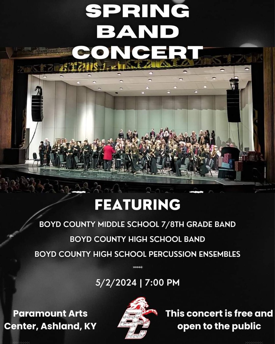 BCHS_Mr_J's tweet photo. I always say this but... this concert is going to be amazing! It's going to be a HISTORIC event. One of those events where years later you will get to say, "I was there when it happened!"
#packthePAC #bestbandintheland https://t.co/qgFkITczAy