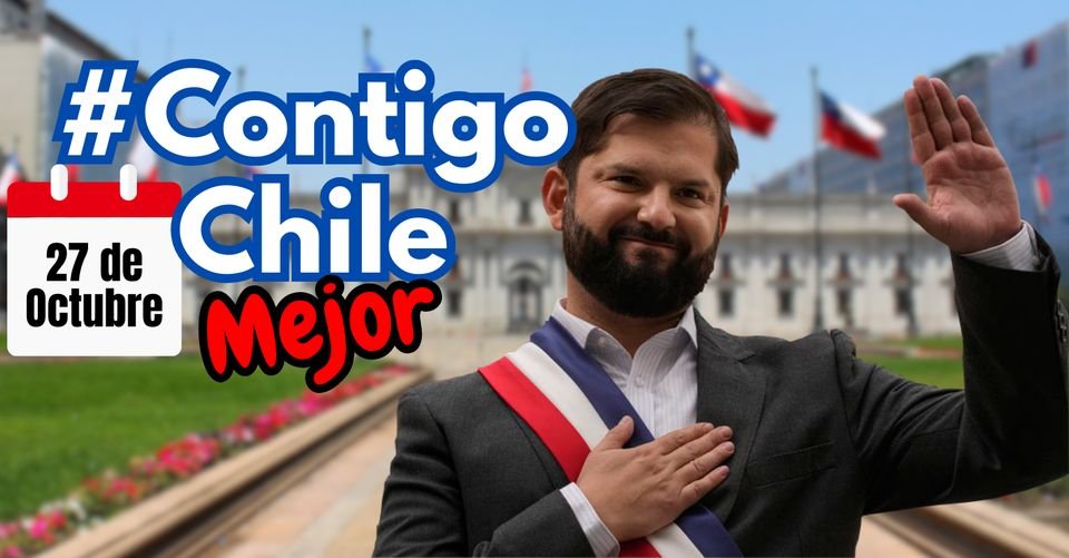 Este 27 de Octubre la izquierda, la centro-izquierda y los independientes votan a nivel nacional por los Alcaldes de #ContigoChileMejor. Se acerca el momento de eliminar a la oposición de los pocos municipios que les queda, la corrupción y robos se castiga con los votos